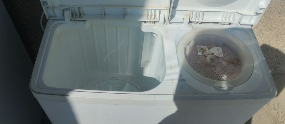 Холодильник + морозильник + Кир жугыш машина