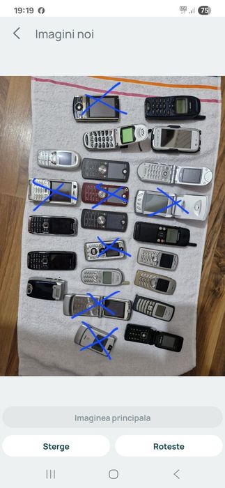 Lot 23 de telefoane vechi