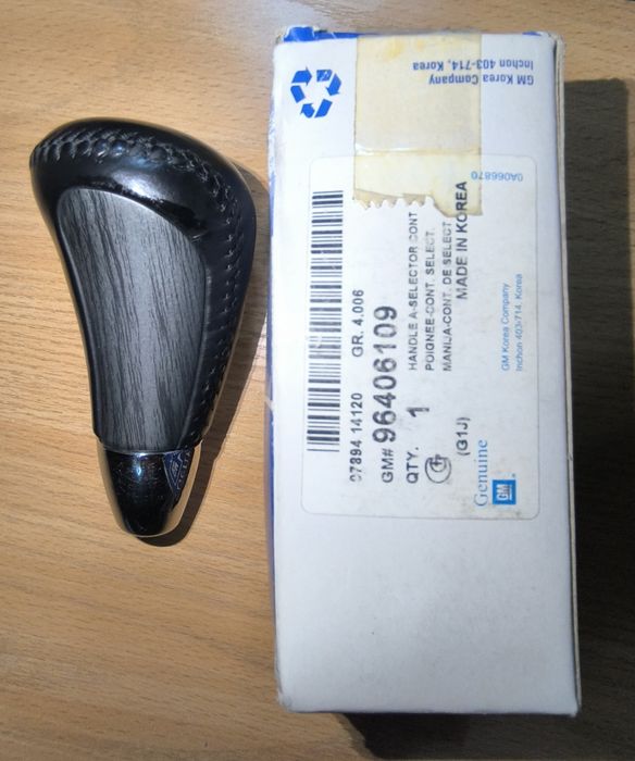 Кожаная рукоятка АКПП для Lacetti 1.6-1.8, оригинал GM