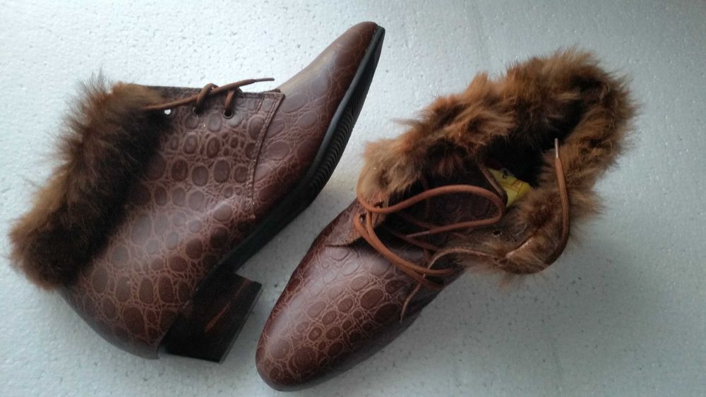 ghete dama cu blana  38