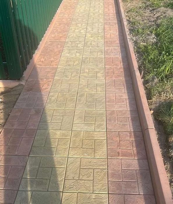 Брусчатка, тротуарная плитка, поребрик