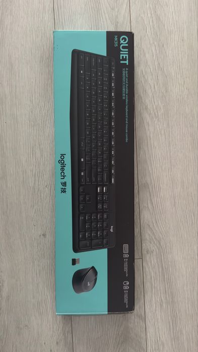 Logitech MK315 Silent Wireless combo desktop