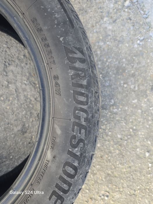 Летни гуми BRIDGESTONE TURANZA - 215/55/17   DOT: 0118 - 2 броя