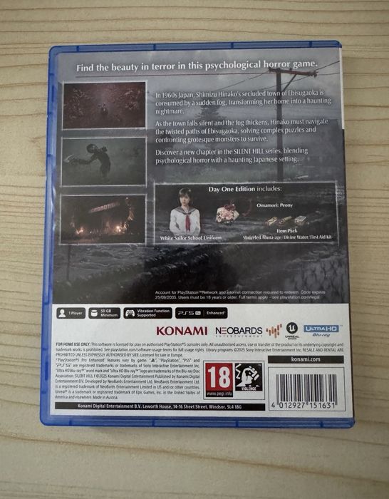 Vand/Schimb Silent Hill f PS5