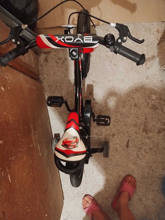 Детско колело с помощни гуми