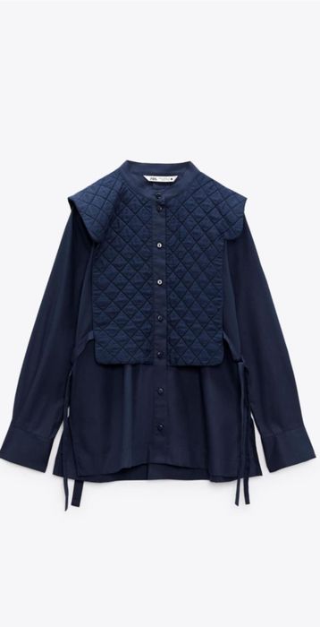 Нова комбинирана риза Зара