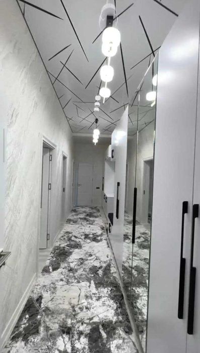 3 xonali yevroremont kvartira 96m² | Yangi uy Keles | 2 ta sanuzel