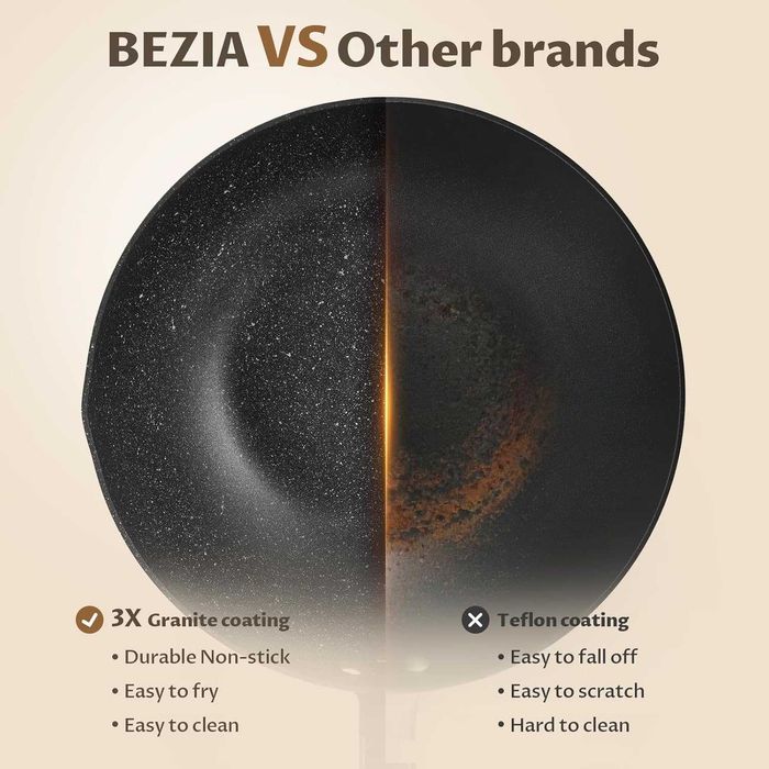 Тиган BEZIA Wok Non Stick