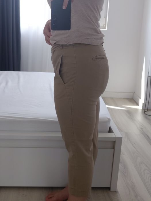 Pantaloni chinos bumbac