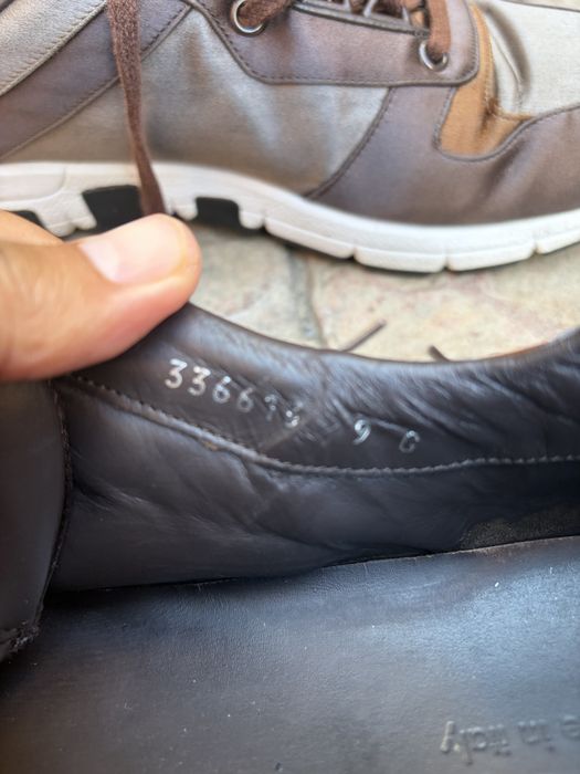 Gucci – sneakers din satin și piele, model “Ipanema”