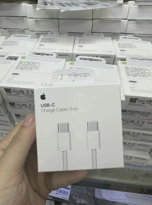 Cablu usb c to c nylon textil apple pentru  iPhone 15.16.17