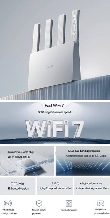 Wi-Fi Роутер Xiaomi Mi Router BE3600 2.5G