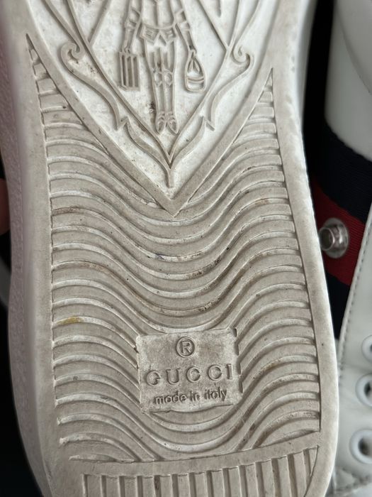 GUCCI оригинални кецове! НОСЕНИ!