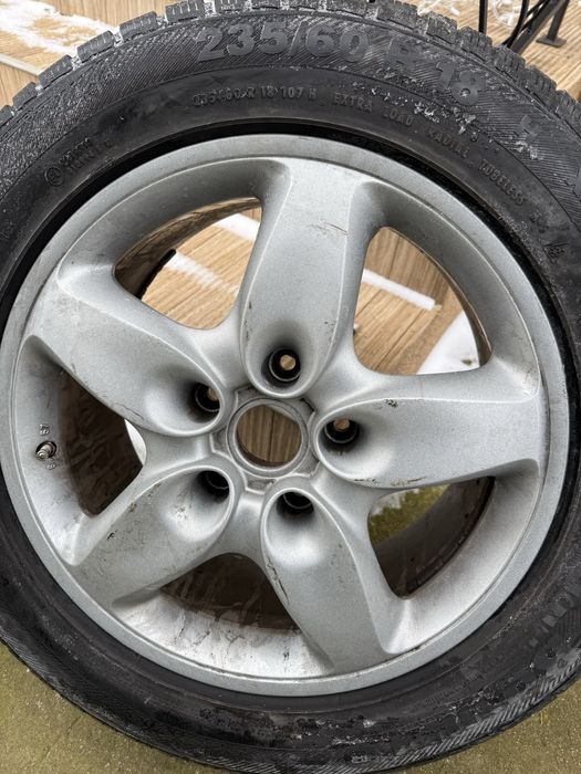 IARNA Jante + anvelope complet echipate 235/60/R18