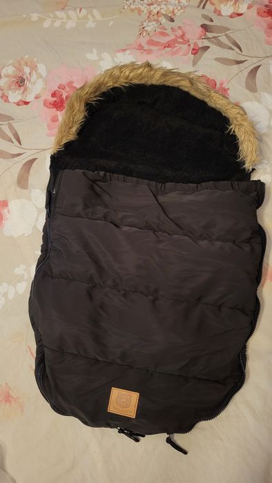 Зимно чувалче за кош за новородено