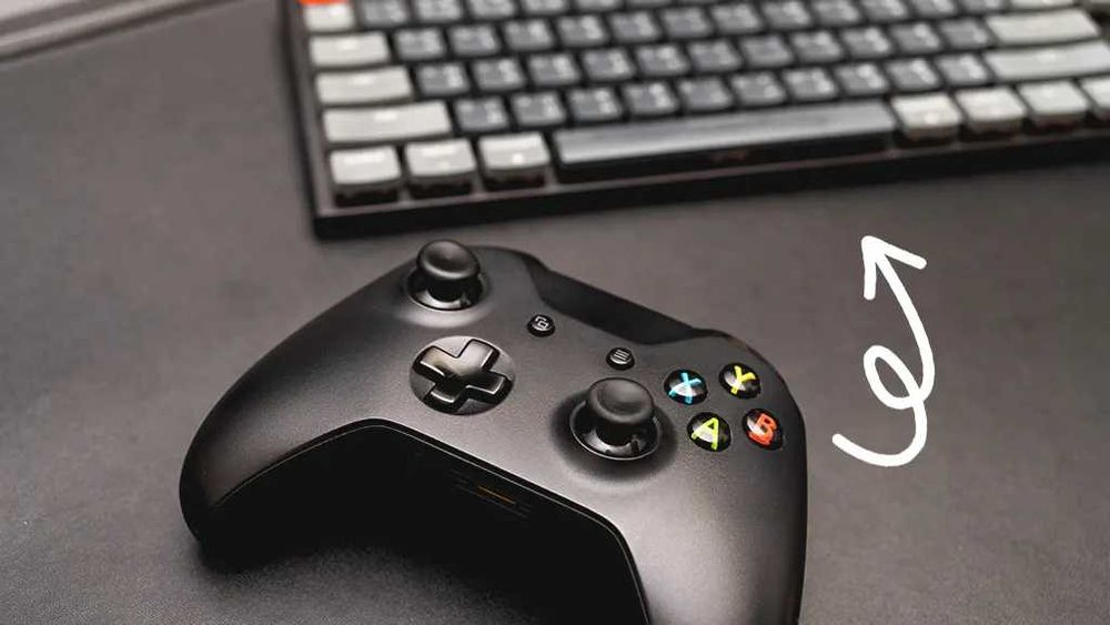 Безжичен контролер Microsoft - Black