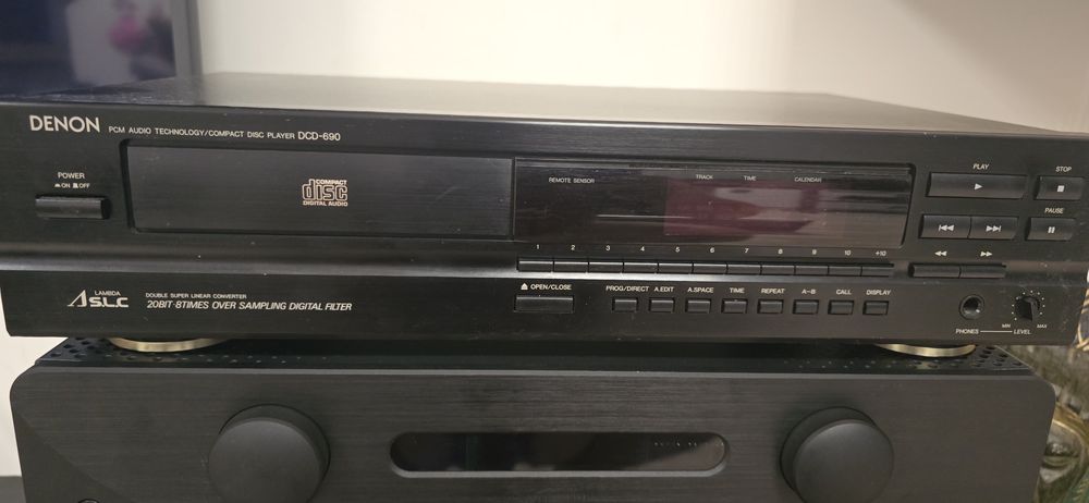 Denon DCD-690 – CD Player Hi-Fi clasic | Telecomandă originală | Made
