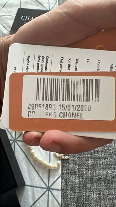 Colier cu perle originale Chanel piesă rară