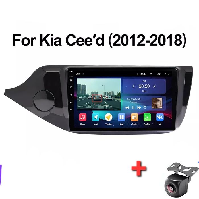 Мултимедия KIA CEED навигация android Киа сийд андроид 2012 - 2018 г