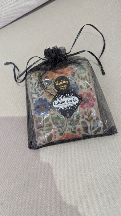 Нов дамски чорапогащник с принт на цветя xs-m подходящ за подарък