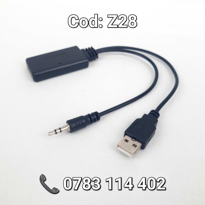 Modul Bluetooth AUX - USB-Auto-Universal Volkswagen Audi Skoda BMW-Z28