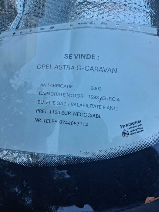 Vand Opel astra g