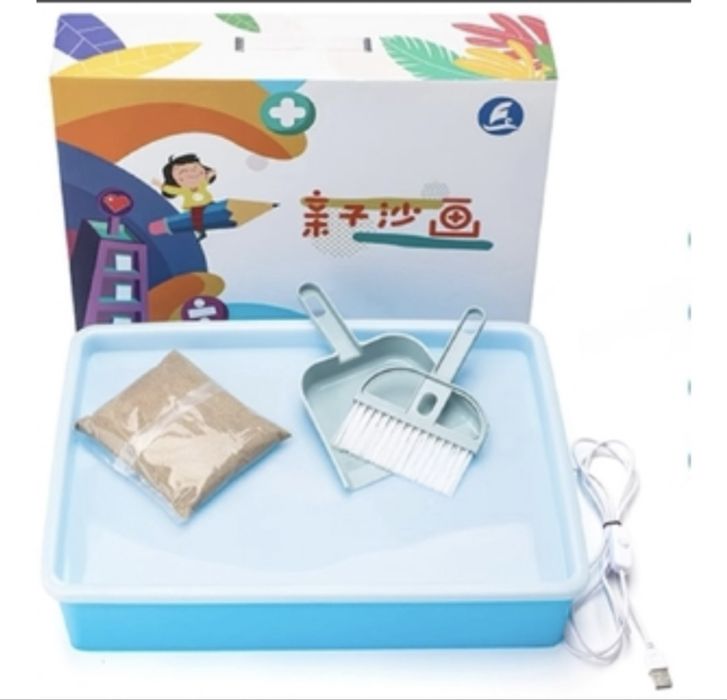 Рисование песком