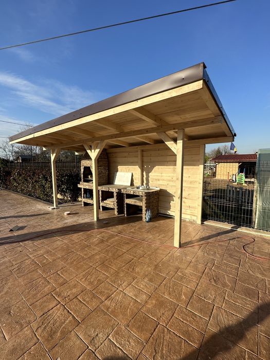 Foisoare si terase moderne din lemn