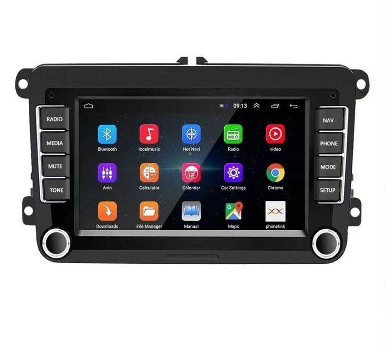 НОВО! Мултимедия навигация 7″ Android 15 за Volkswagen VW,4 RAM,64 ROM