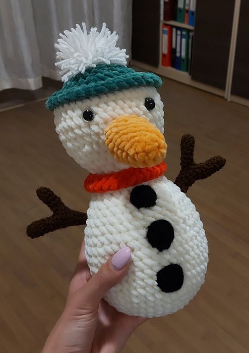 Плетени коледни играчки амигуруми