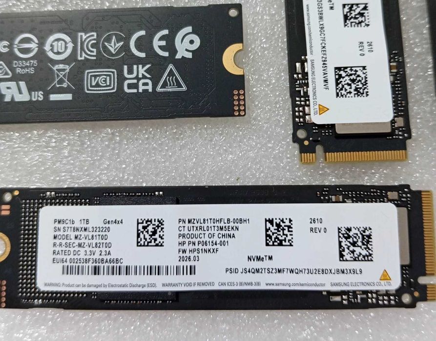 1TB SSD M.2 Samsung 990 Evo Plus OEM NVMe Bulk Nou 7200 MB/s