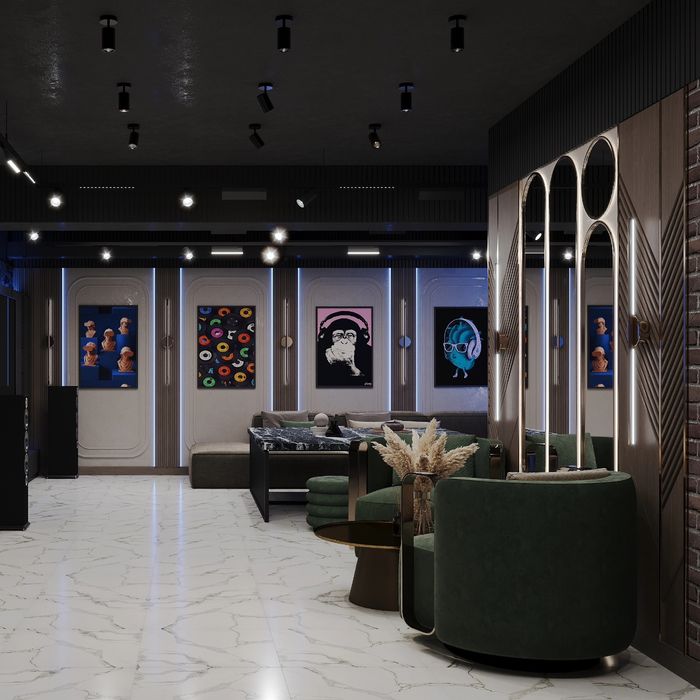 Услуги дизайнера интерьера кафе  рестораны   караоке бар  кальян