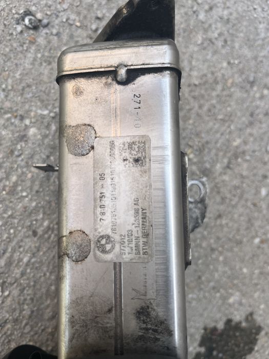 Бмв ф10 520д 184к ЕГР и охладител