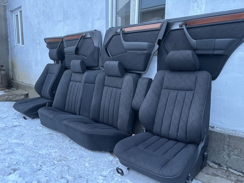 Салон мерседес 124 сиденье карты комплект