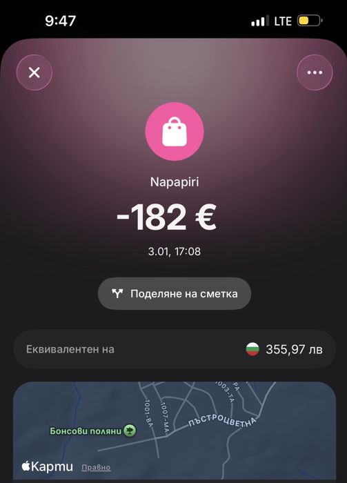 Чисто НОВО детско  яке Napapiri