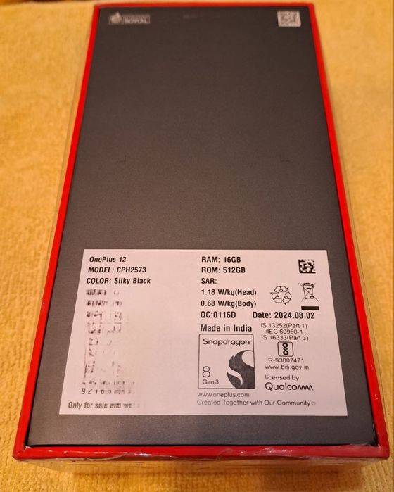 OnePlus 12 16G 512G Black