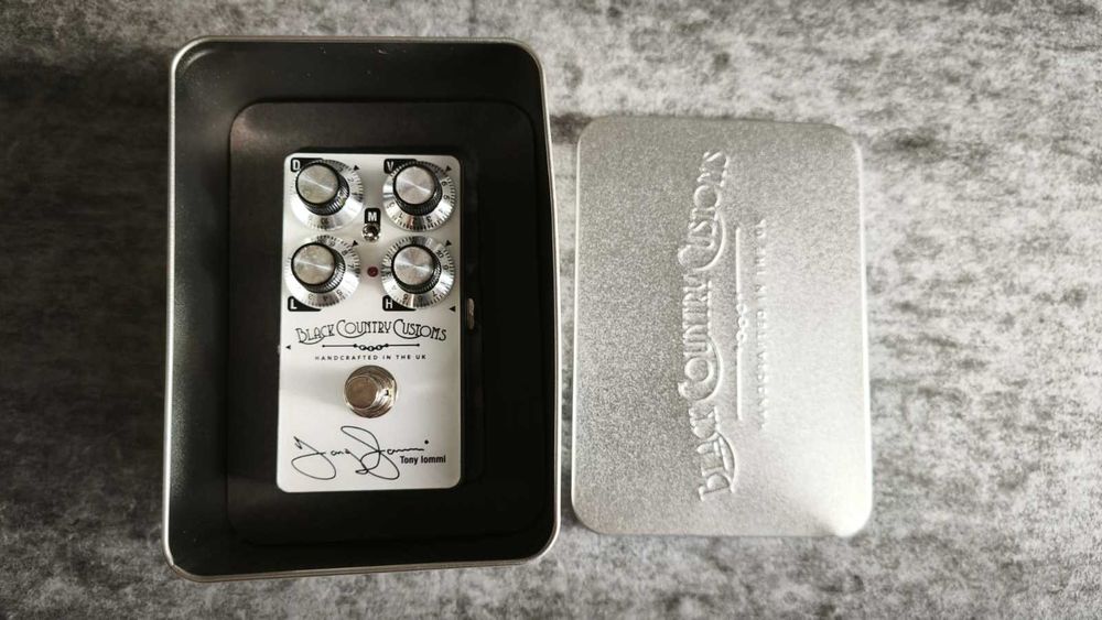 Pedală premium boost, gain și overdrive chitară electrică Laney Black Country Customs TI-BOOST Tony Iommi Signature Gain - UK