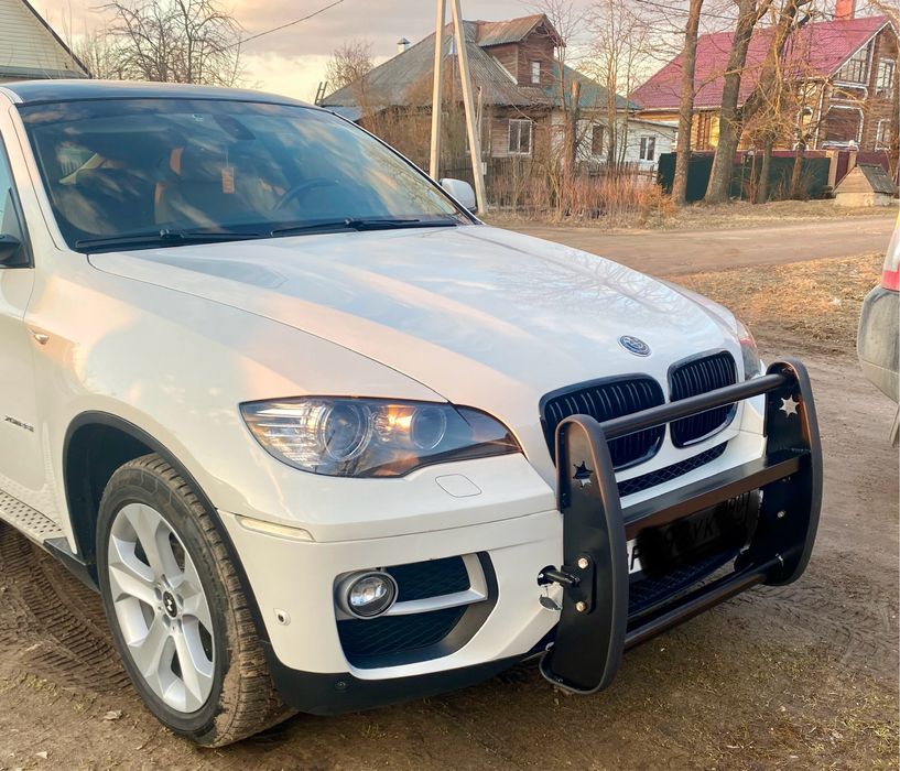 Таран защита бампера bmw x5 e70 x6e71