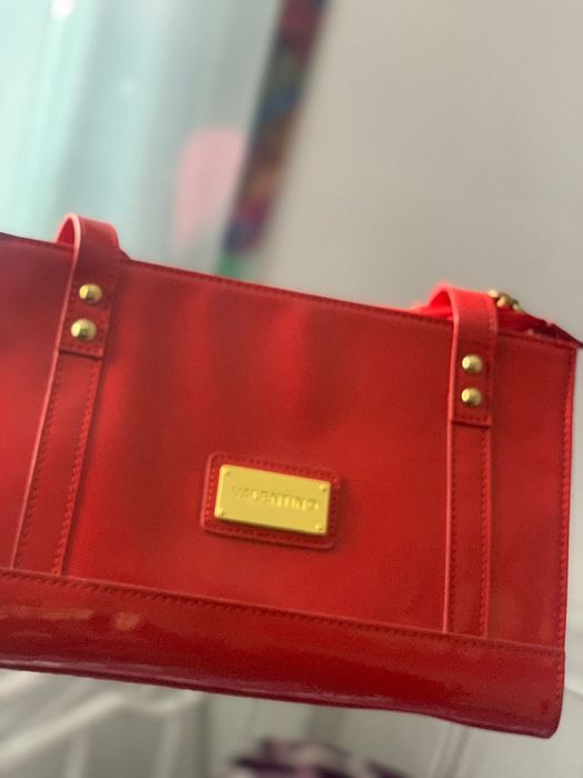 Geantă originala Valentino roșie