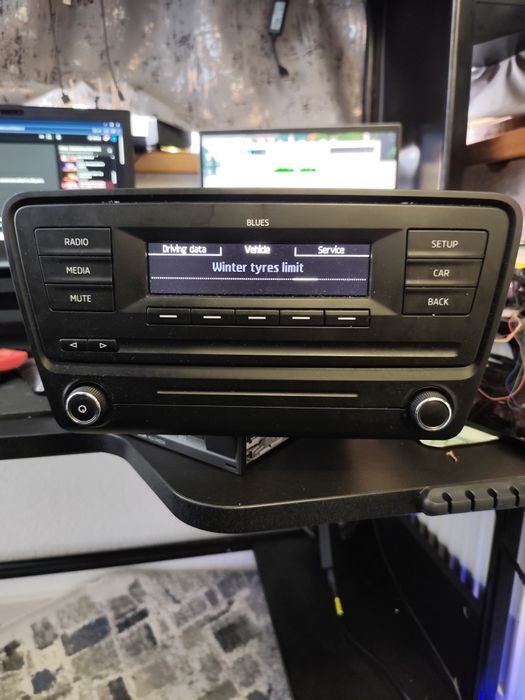 Unitate radio Skoda Octavia 3 „Blues” – perfect funcțională – 200 lei