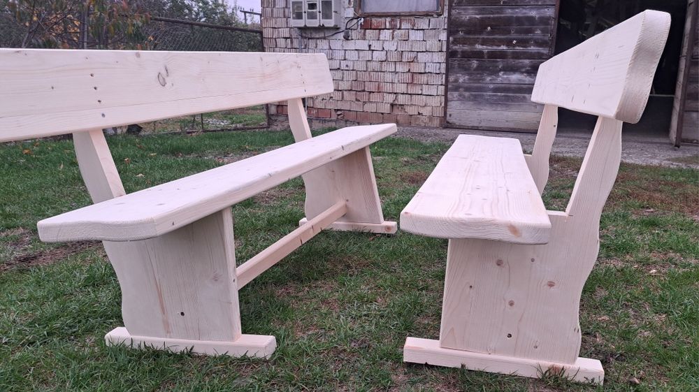 Banci de terasa si gradina