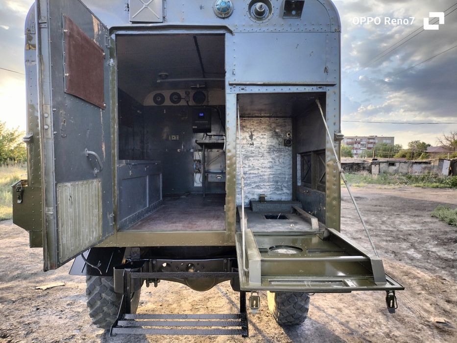 Вагончик Кунг военный