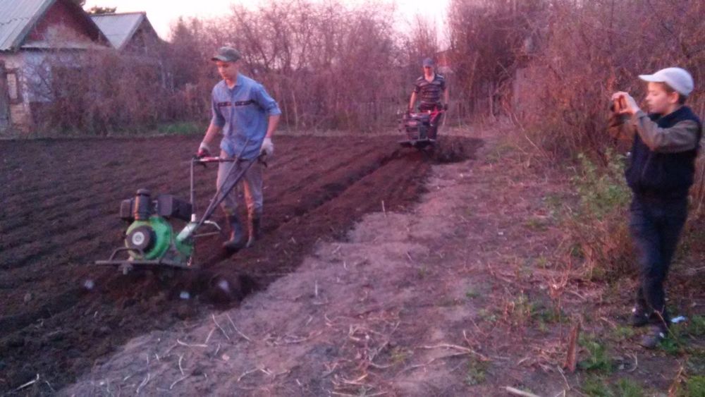 Вспашка,  Мотоблок, культиватор, мотокультиватор , пахать землю,