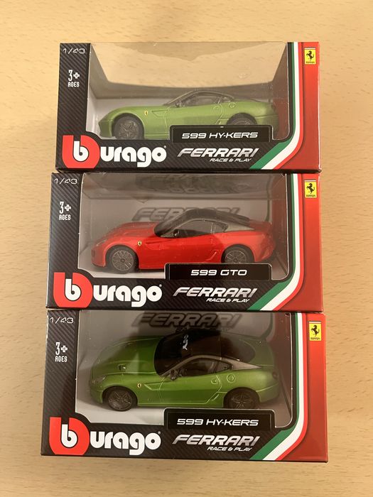 Burago Ferarri 1:43 колички нови