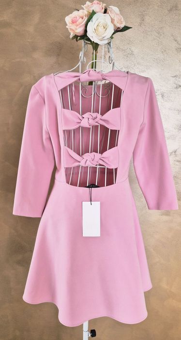 Рокля с отворен гръб "ZARA"