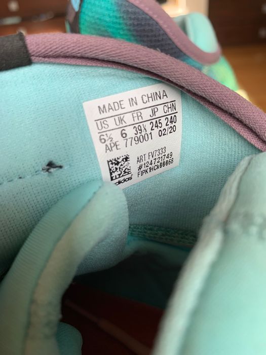 Adidas crazy Byw Hu - Pharrell Williams - Pw 0 To 60 - FV7333