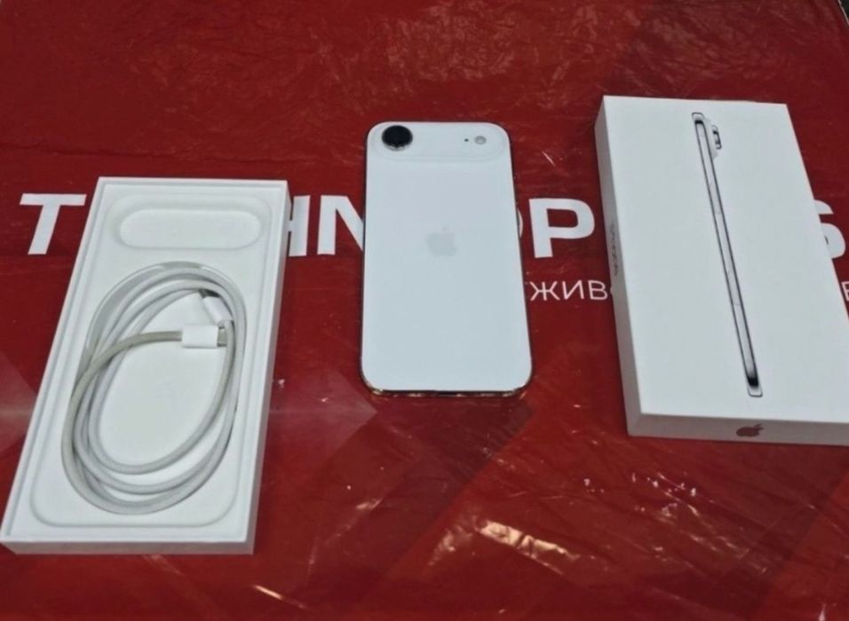 256GB iPhone 17 Air 5G Гаранция от Технополис до 2027год Cloud White | Бял