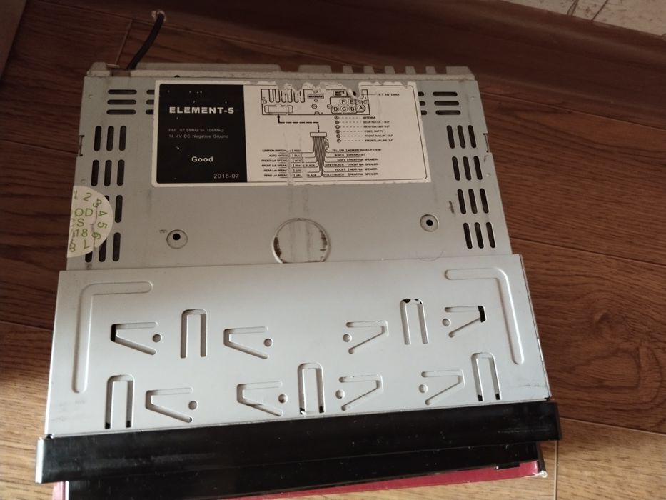 Автомагнитола 5 элемент ,блау пункт  мафон, Штекер JVC