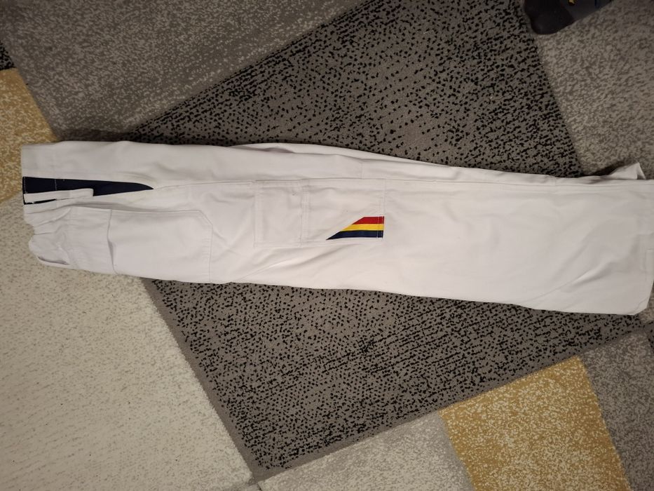 Работен панталон, бял,