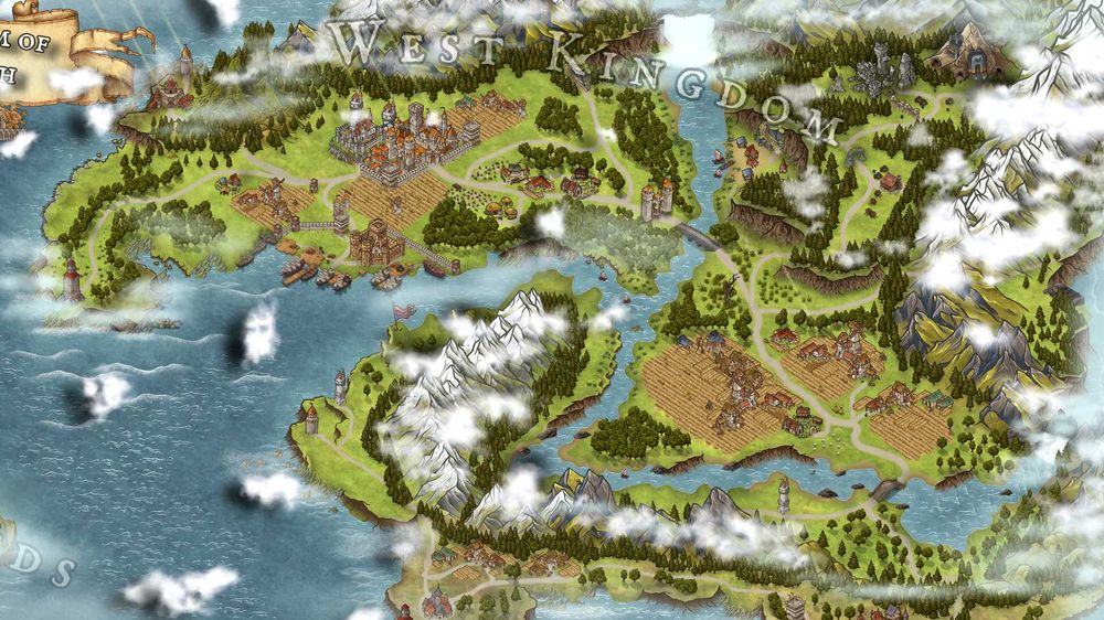 Продавам Фентъзи Карта за подарък за стена - в различни размери